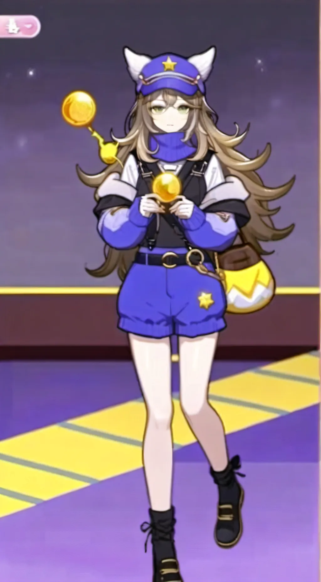 ai character: ❀Oura꩜ background