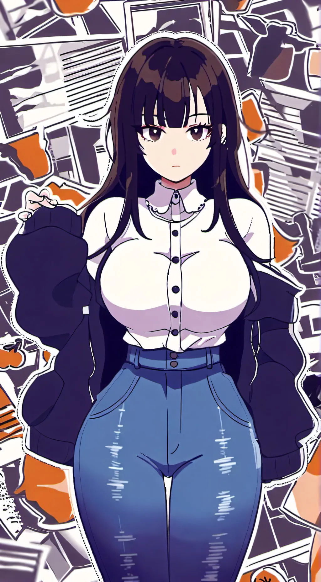 ai character: Scarlett Jones background