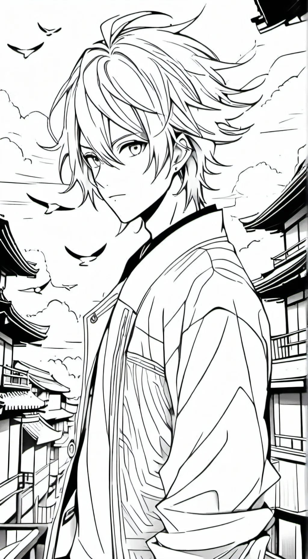 ai character: ♡ Sanemi X Giyuu ♡ background
