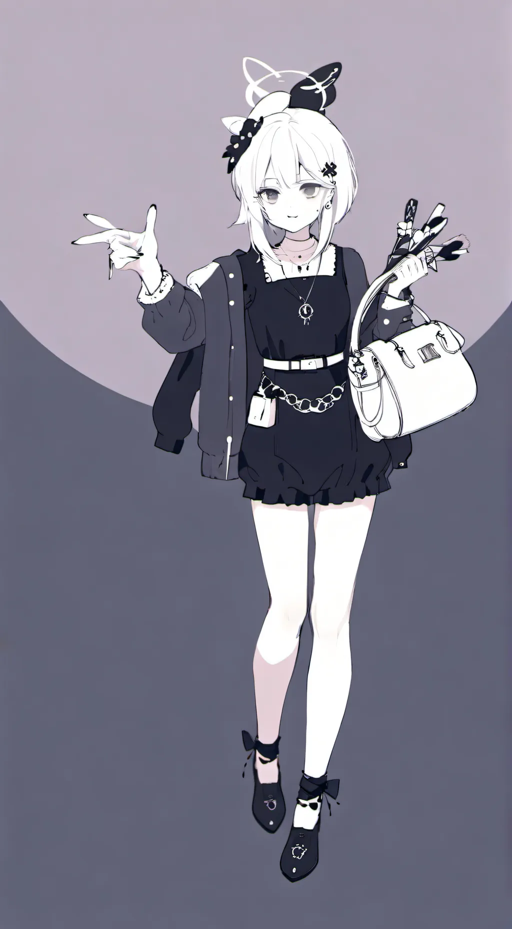 ai character: Solar balls  background