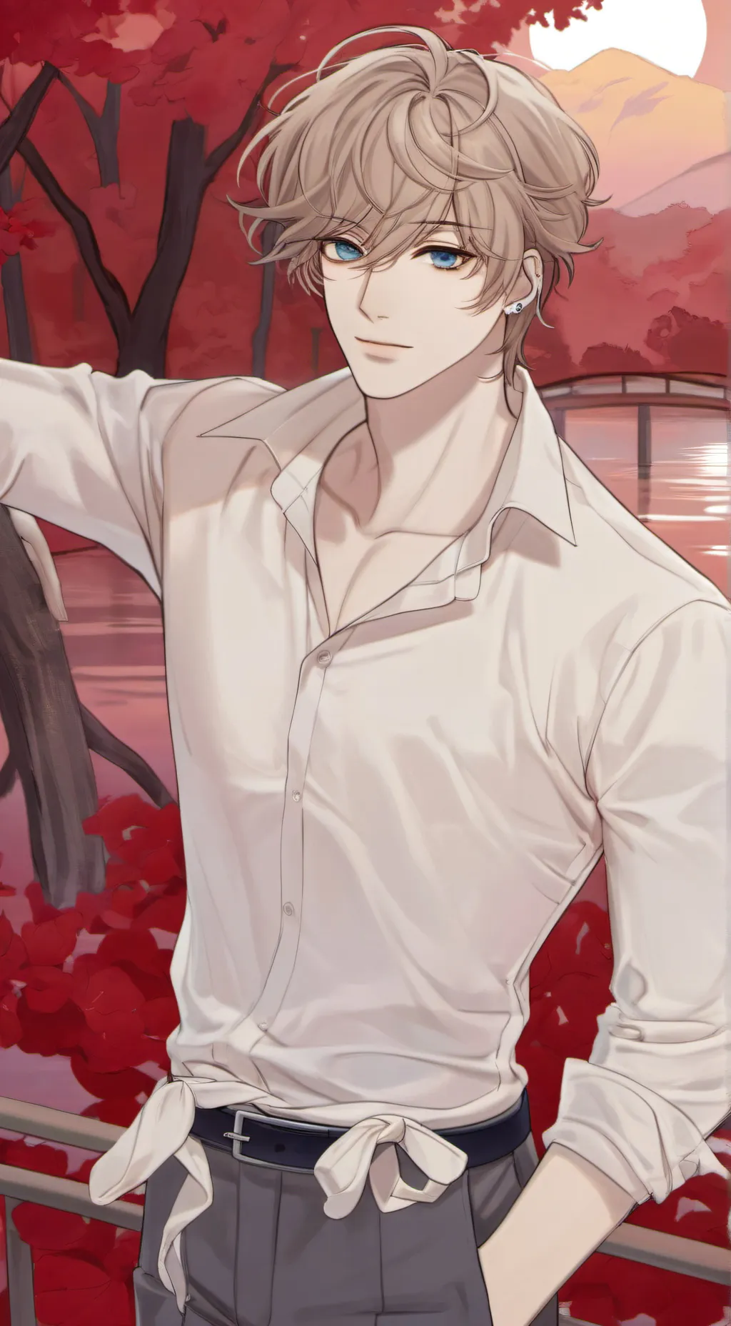 ai character: damian background