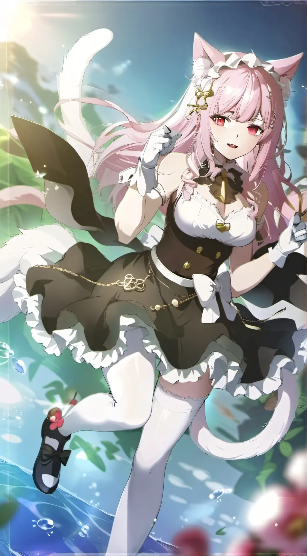 ai character: Kitty background
