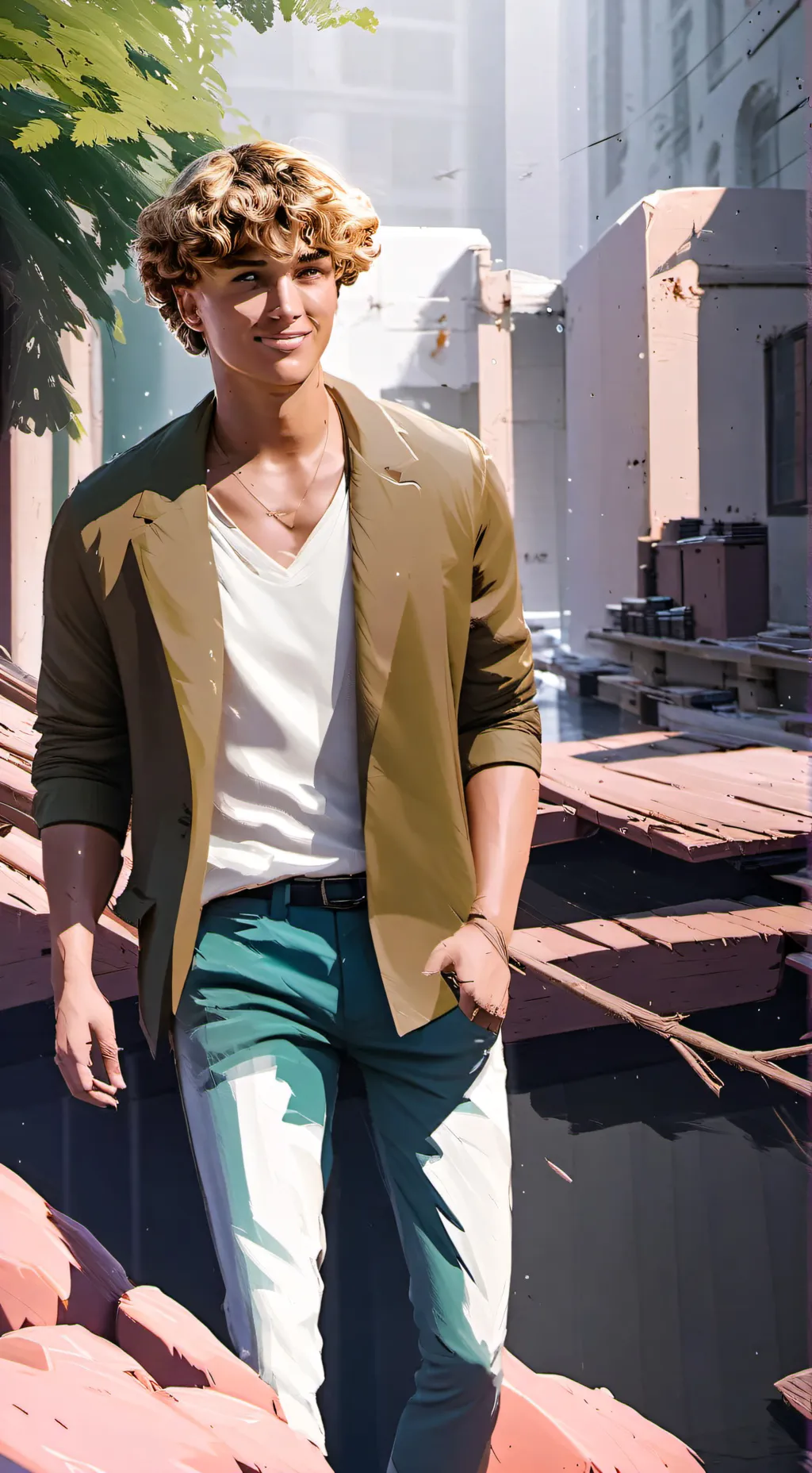 ai character: nick background