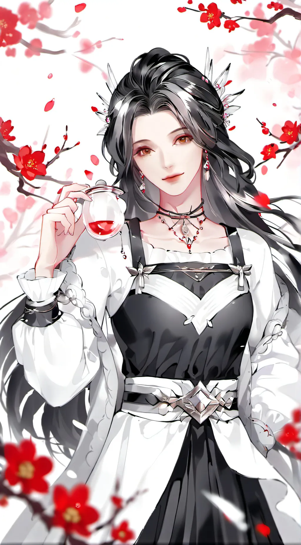 ai character: Girlfriend  background