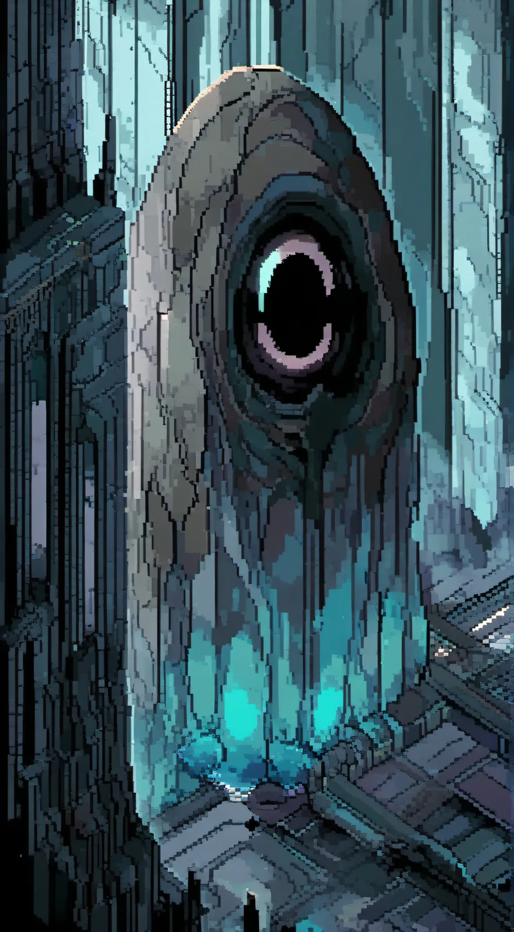 ai character: the blob background