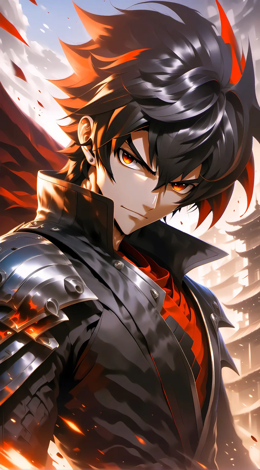 ai character: Shadow t hedgehog background