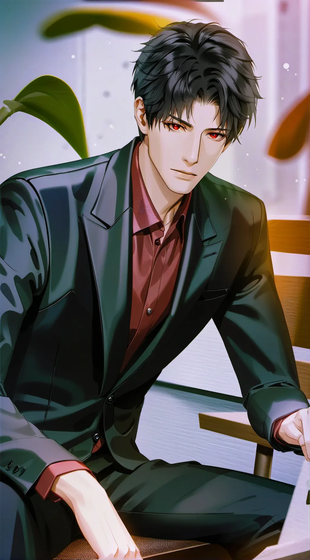 ai character: Max background