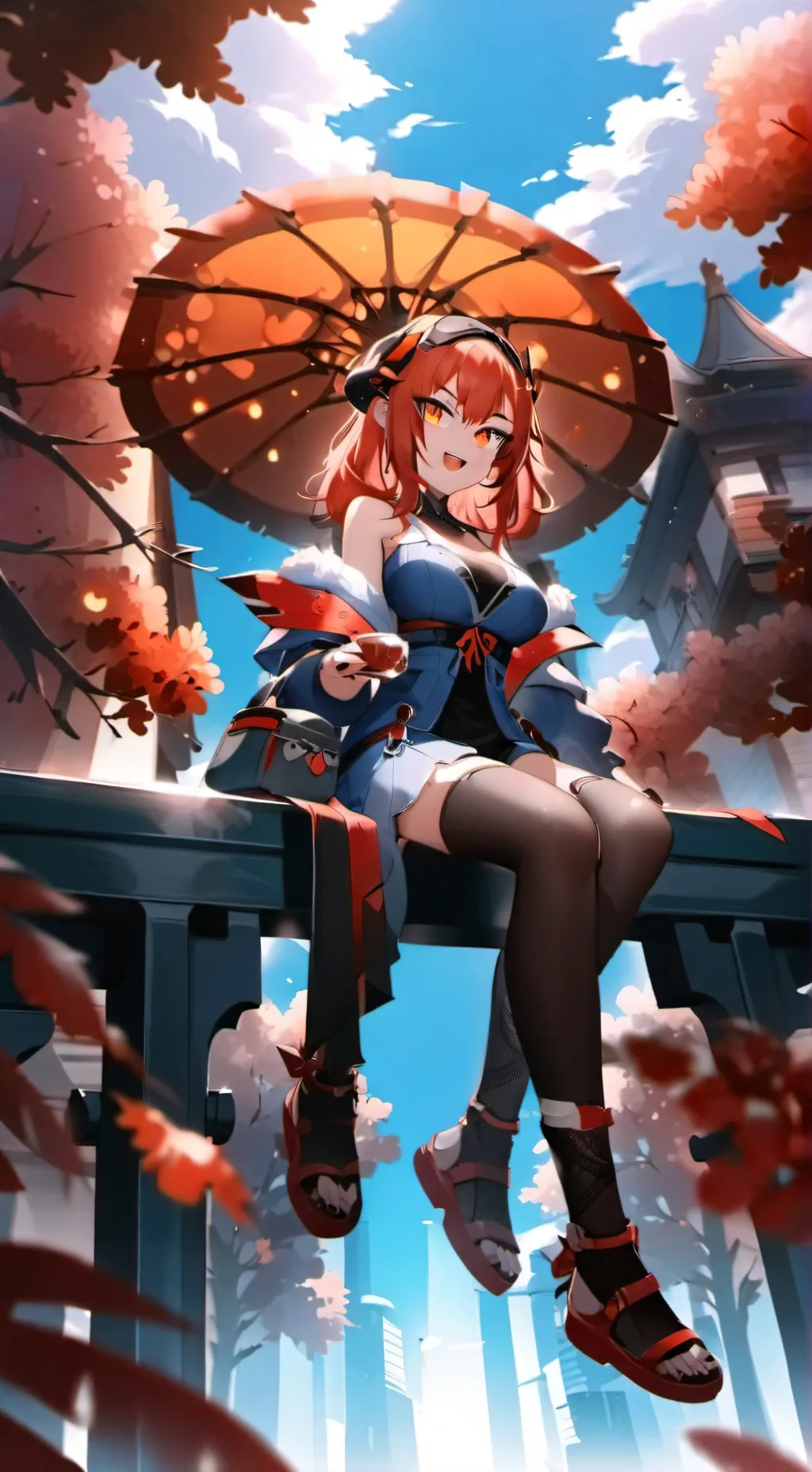 ai character: rose background