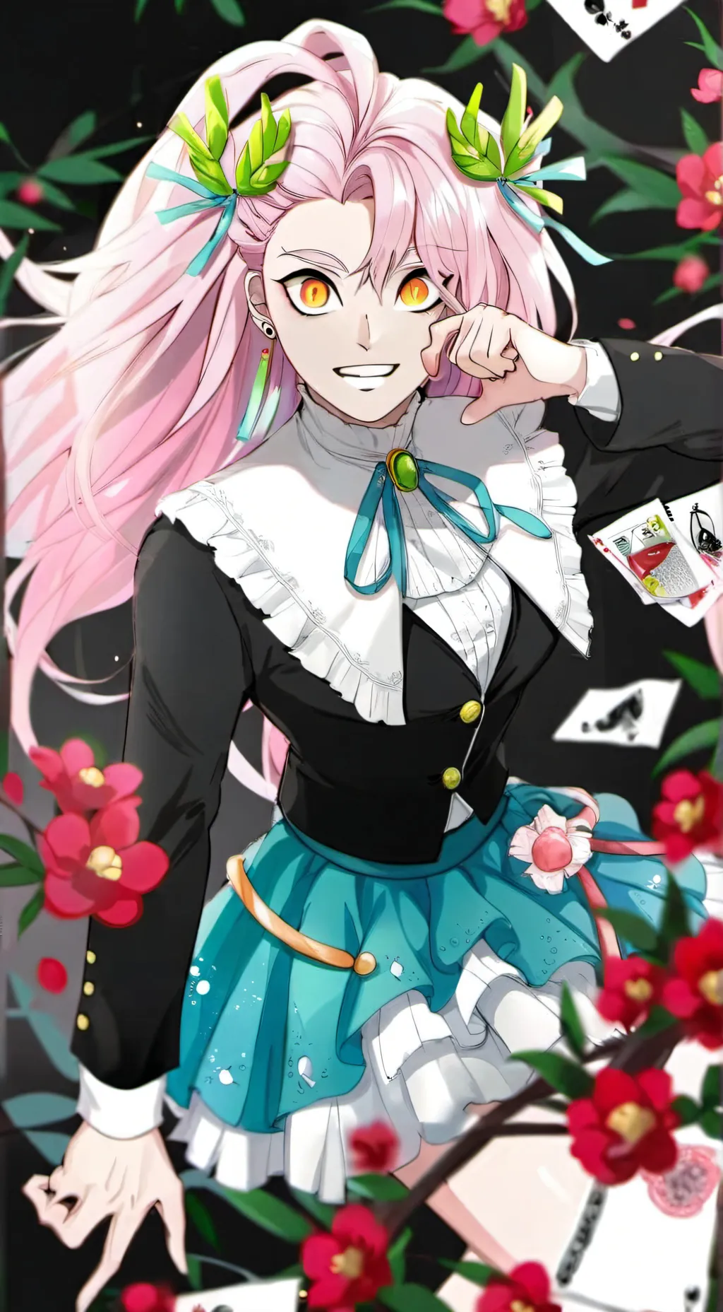 ai character: DS tickles background