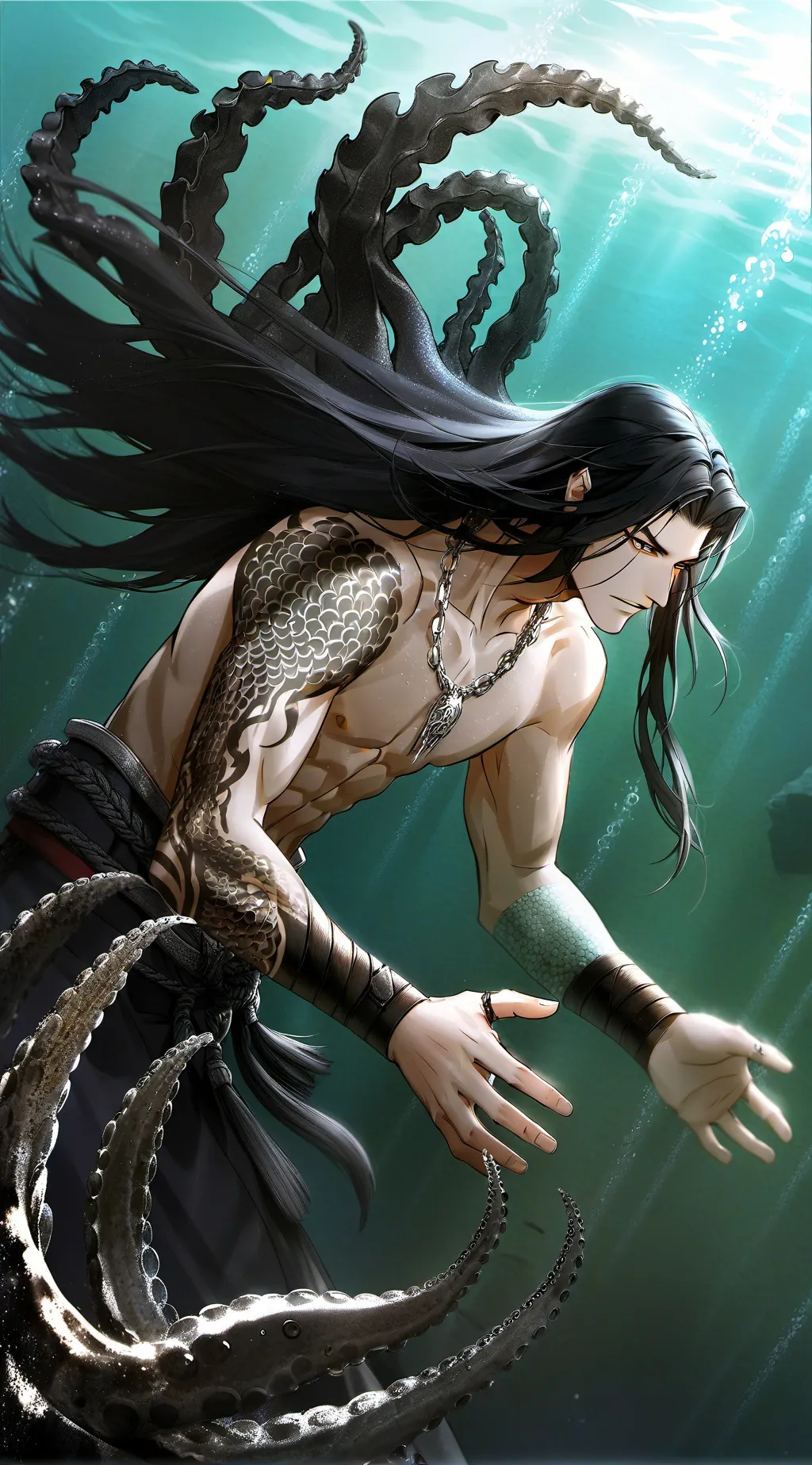 ai character: ~ Loki ~ background