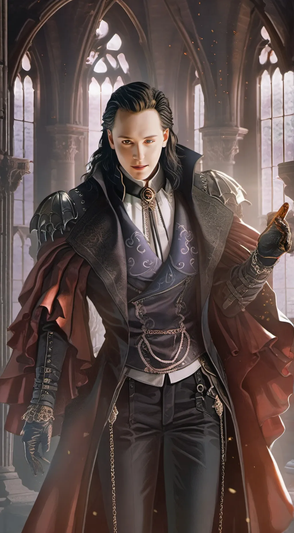 ai character: loki background