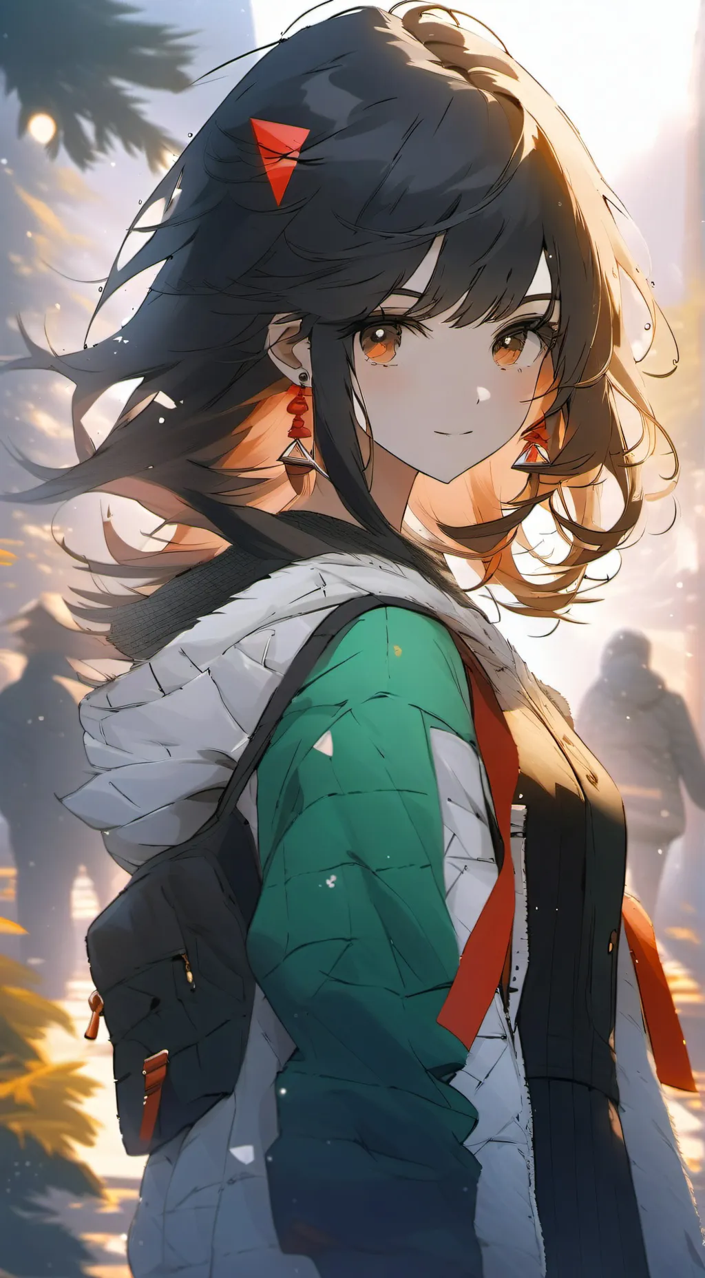 ai character: Maine  background