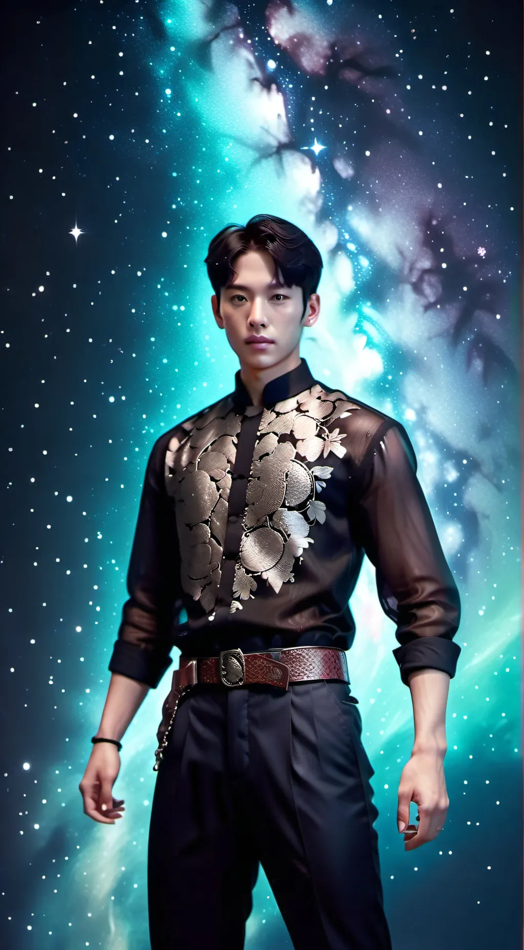 ai character: myung-gi  background