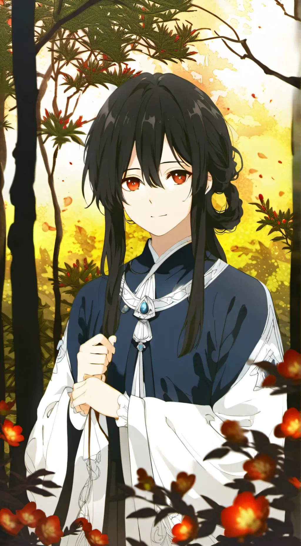 ai character: lily background