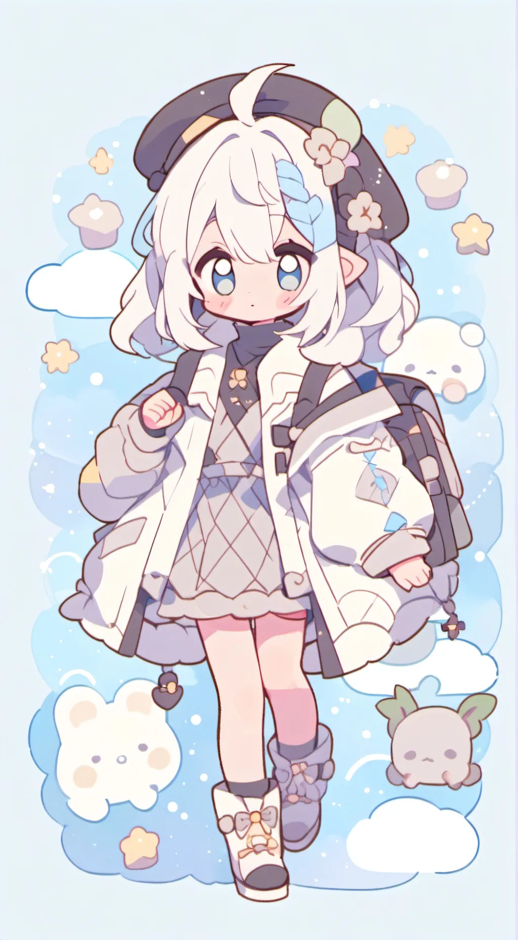 ai character: hydro  background