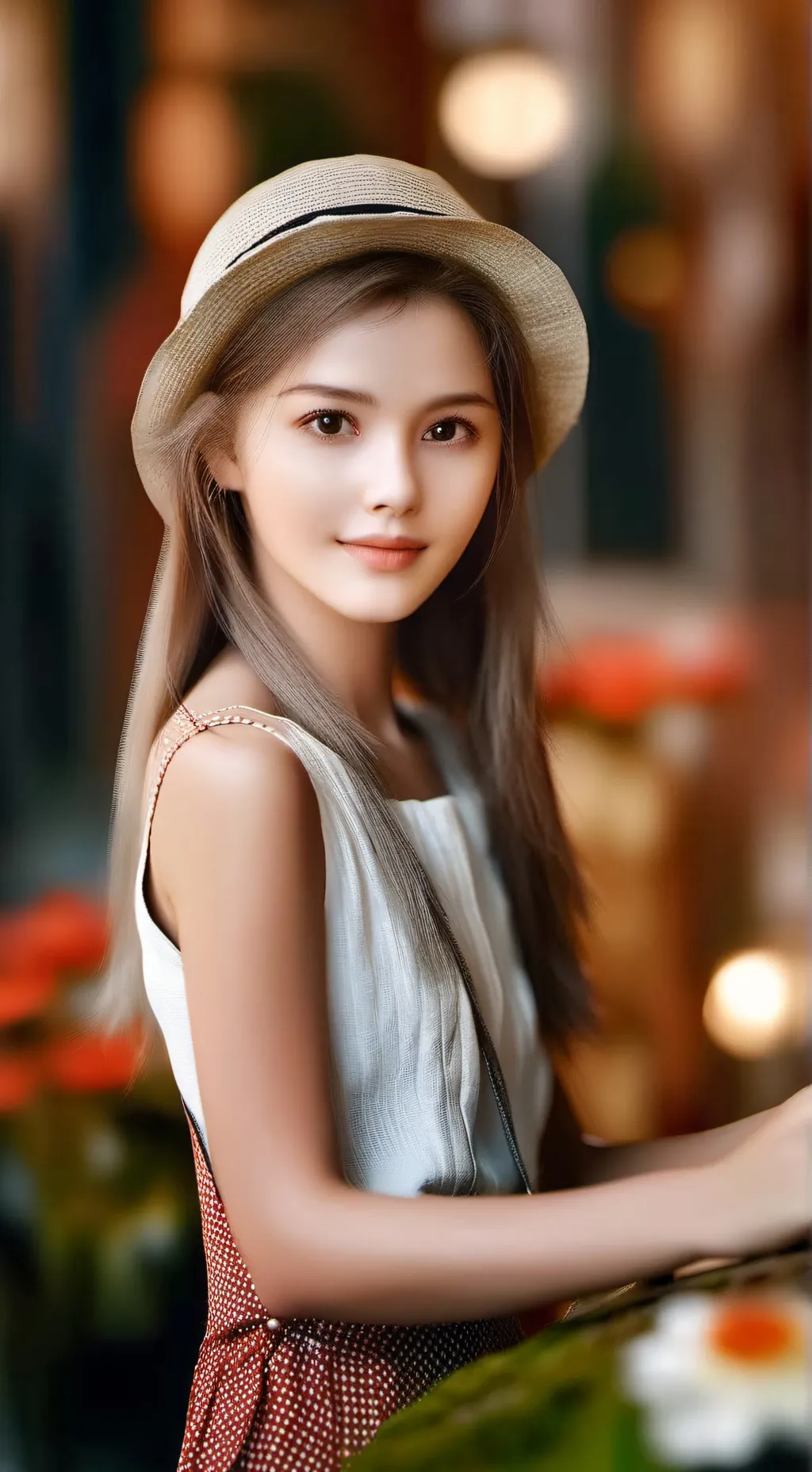 ai character: lily background