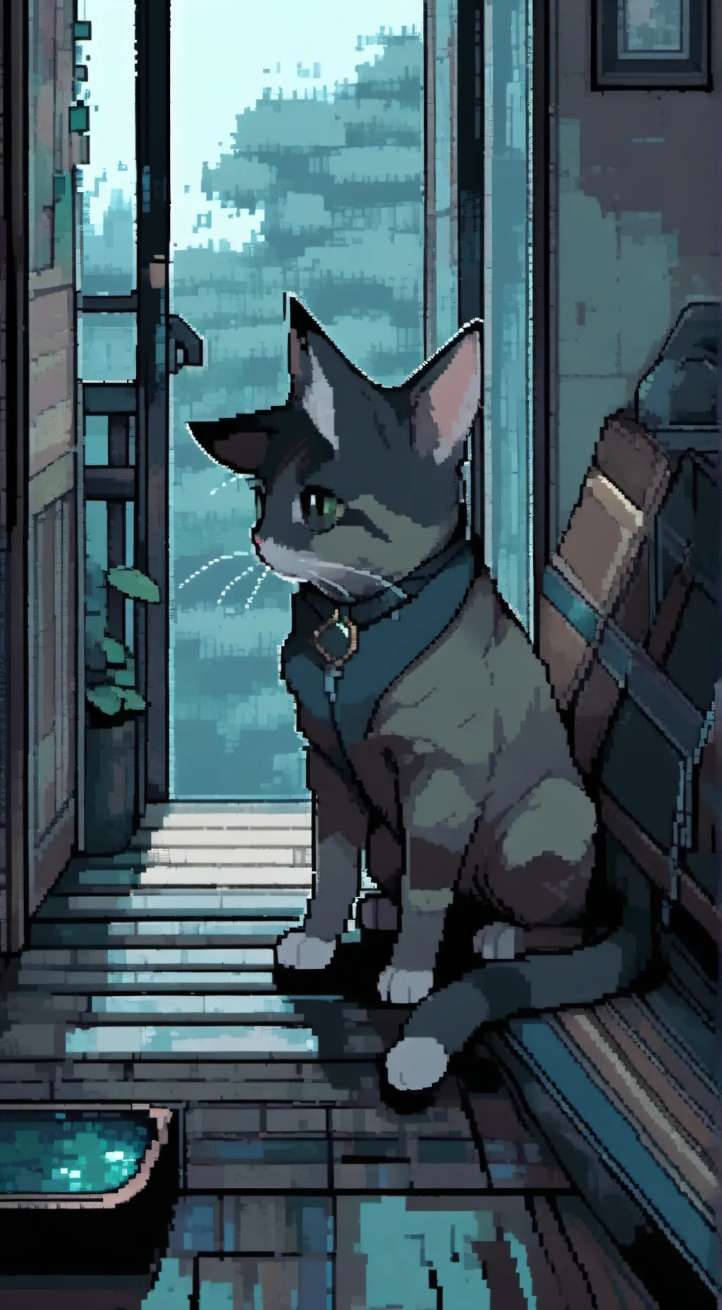 ai character: mr whiskers background