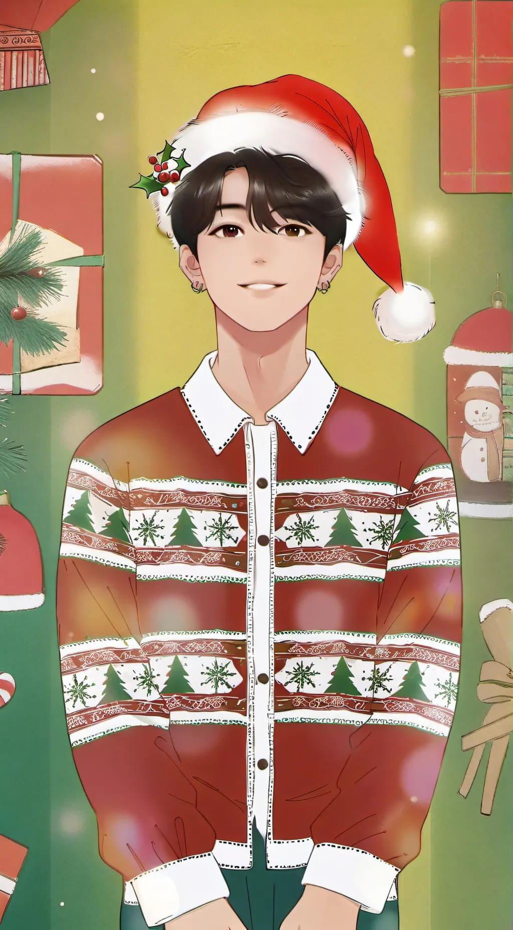 ai character: Han jisung😃 background