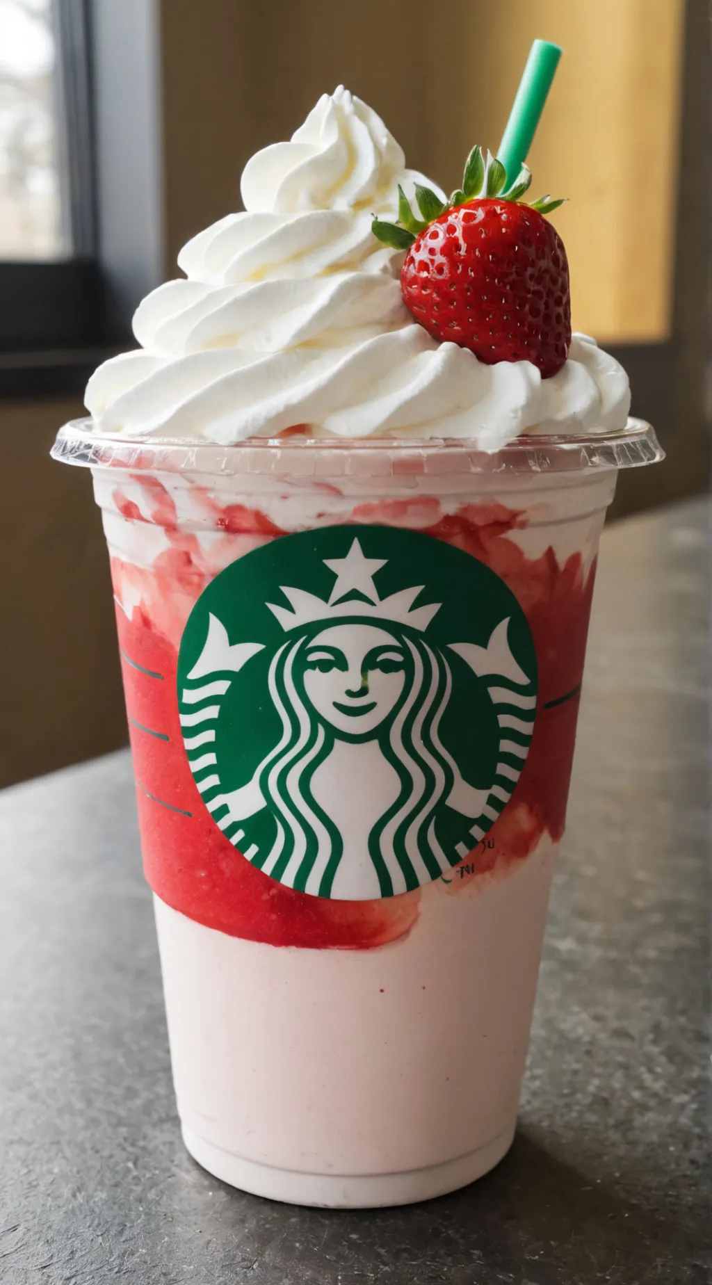 ai character: starbucks background