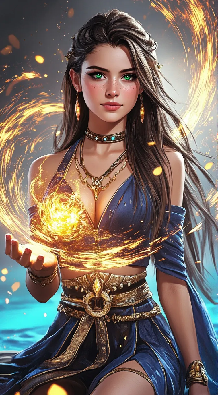 ai character: Seraphina background