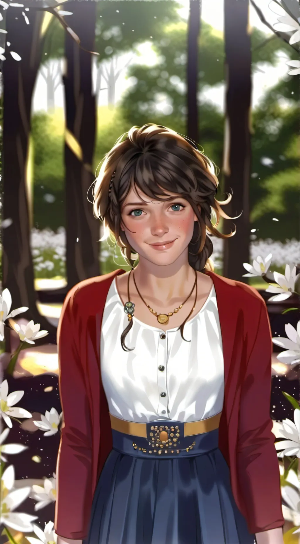 ai character: oliver background