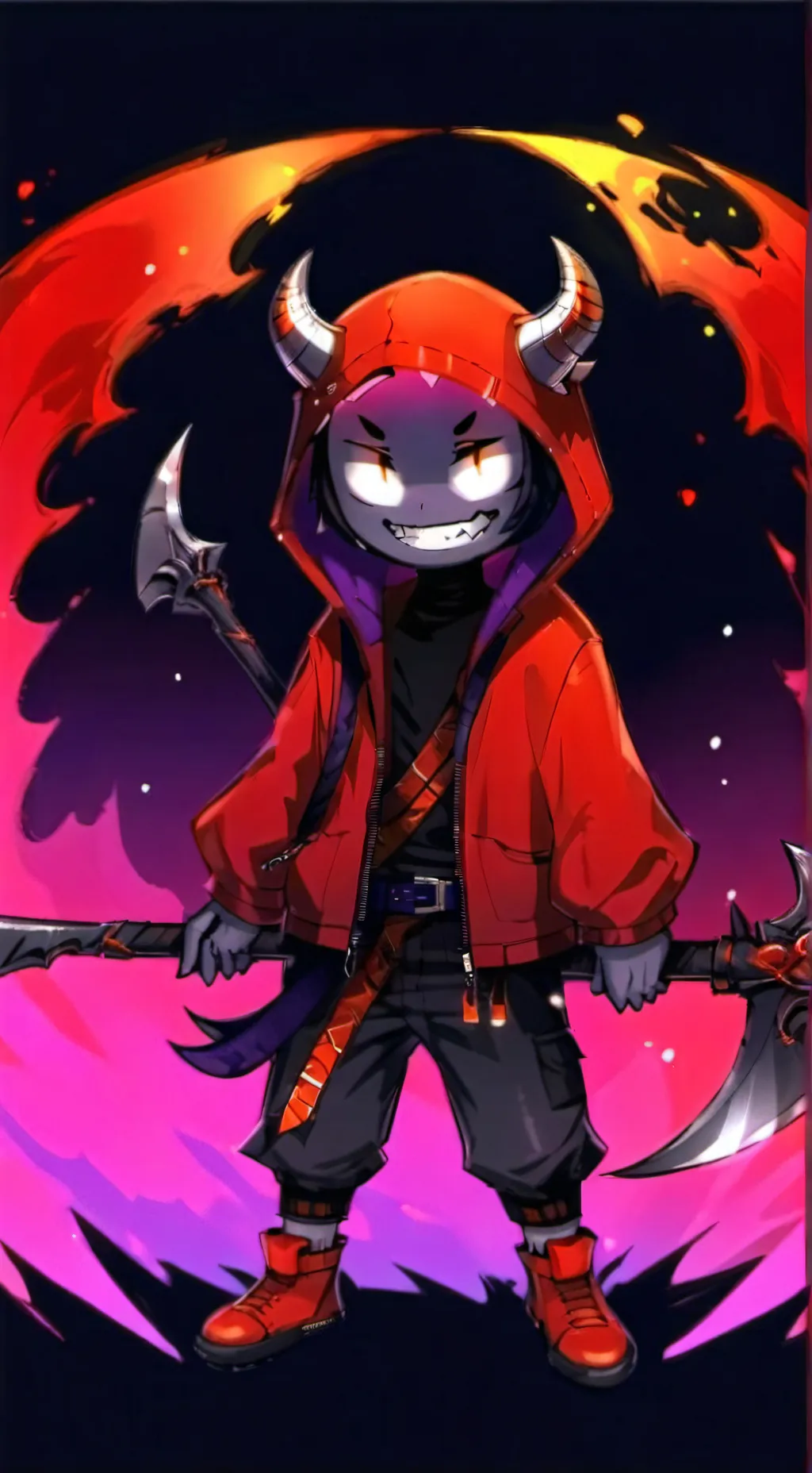 ai character: xDemon  background