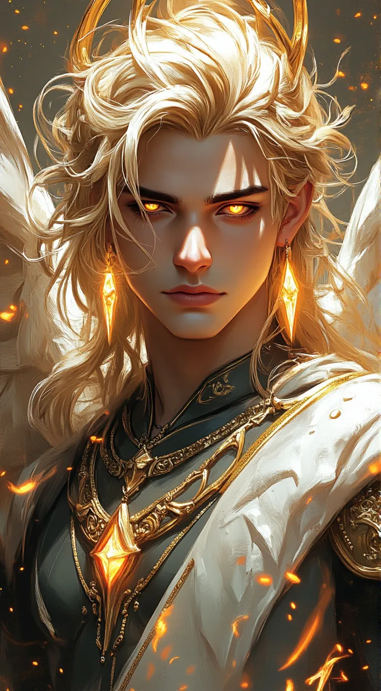 ai character: A God Ankhbayar background