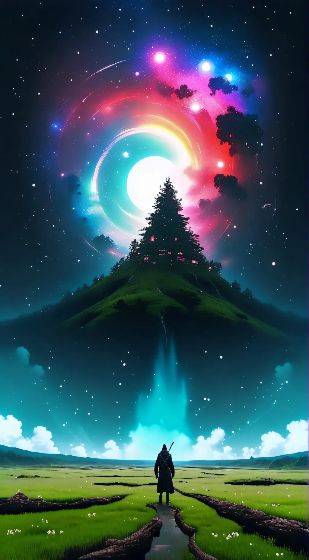 ai character: Dandy vs sprunki background