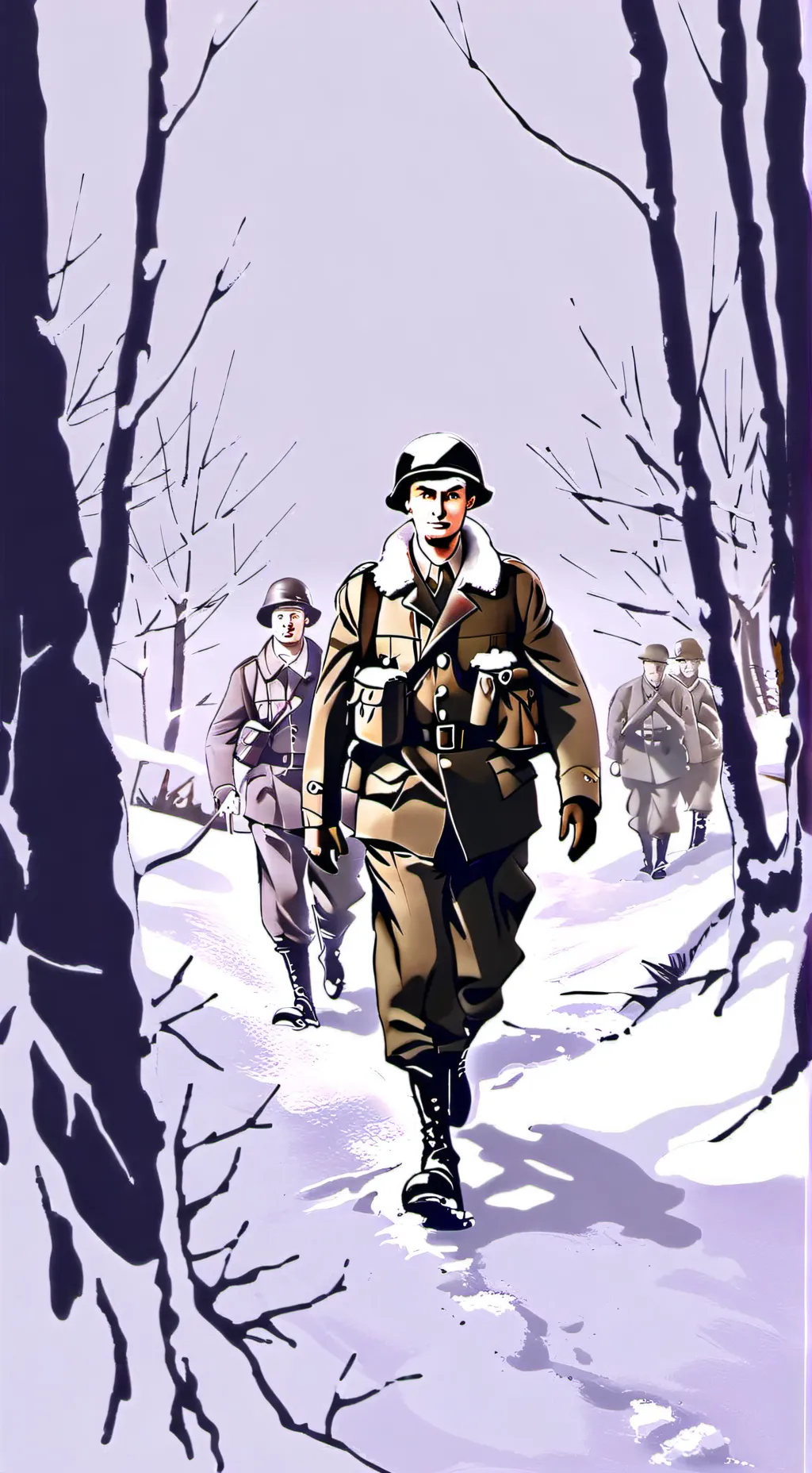 ai character: Bulge, WW2 background