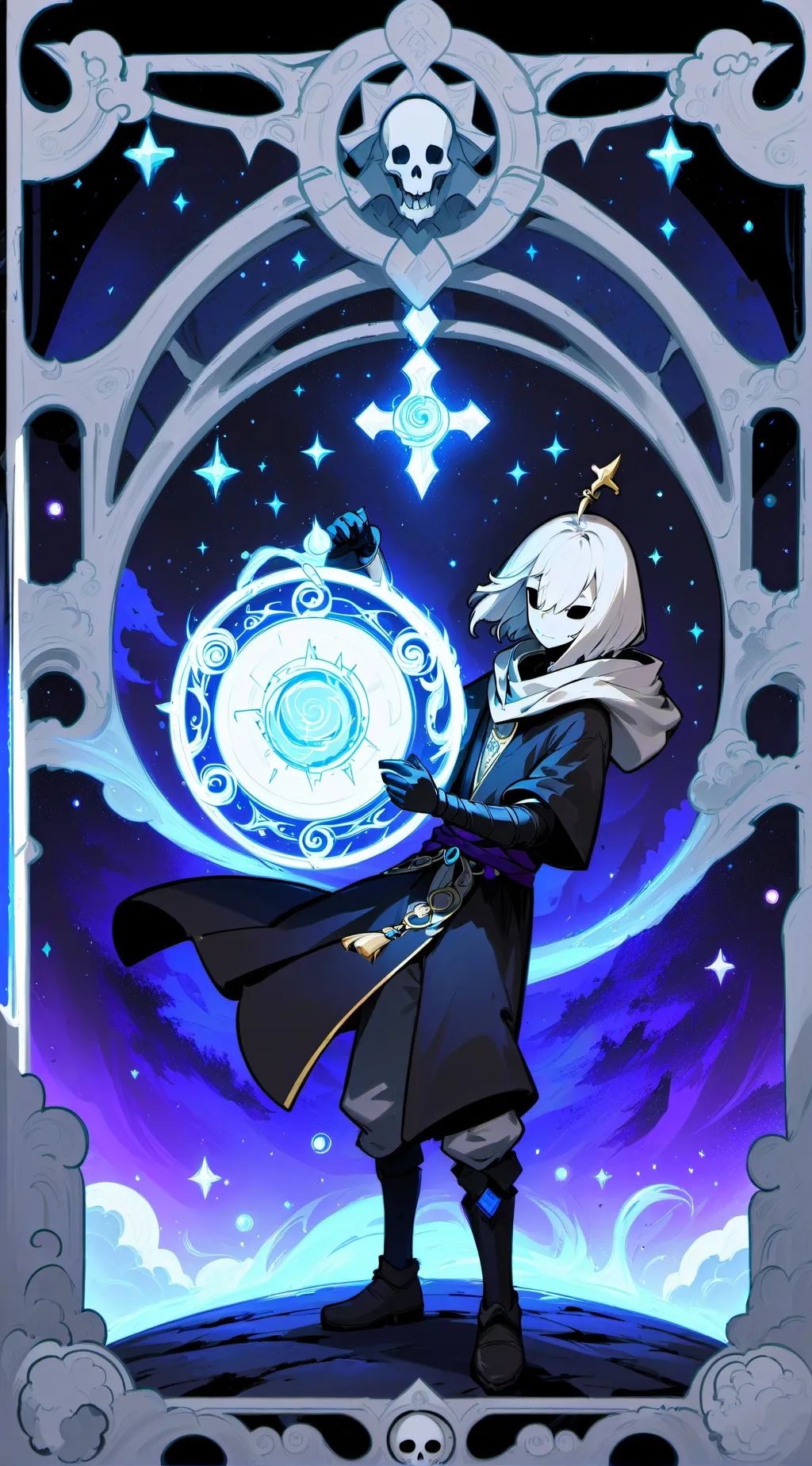 ai character: asriel dreemurr background
