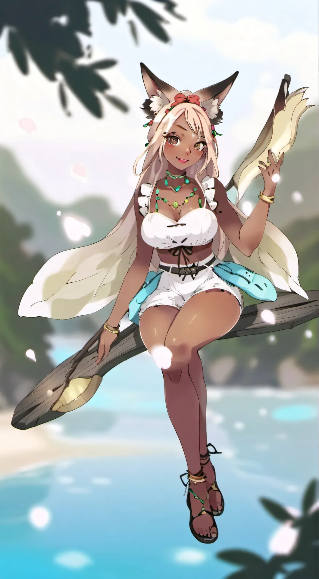 ai character: Maria  background