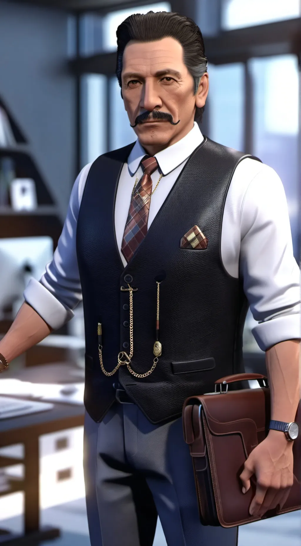ai character: Alejandro background