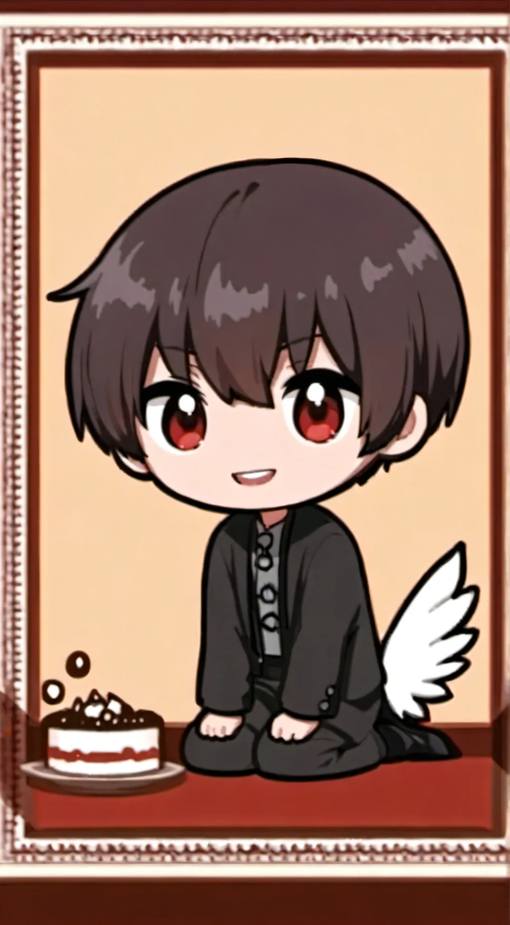 ai character: ilam- TMF background