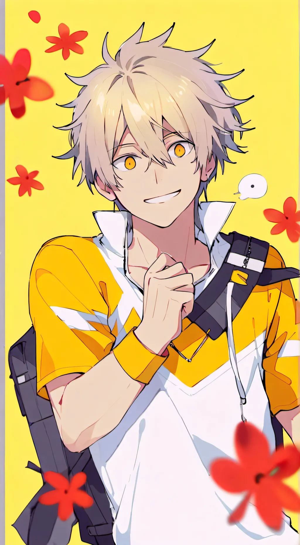 ai character: Bakugo background