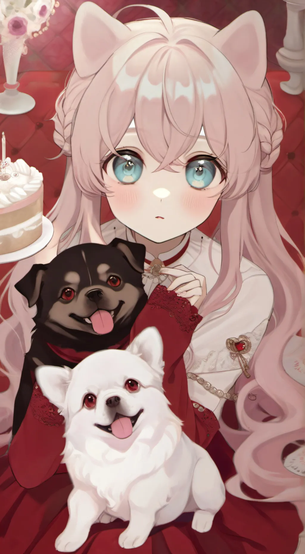 ai character: ice skater background