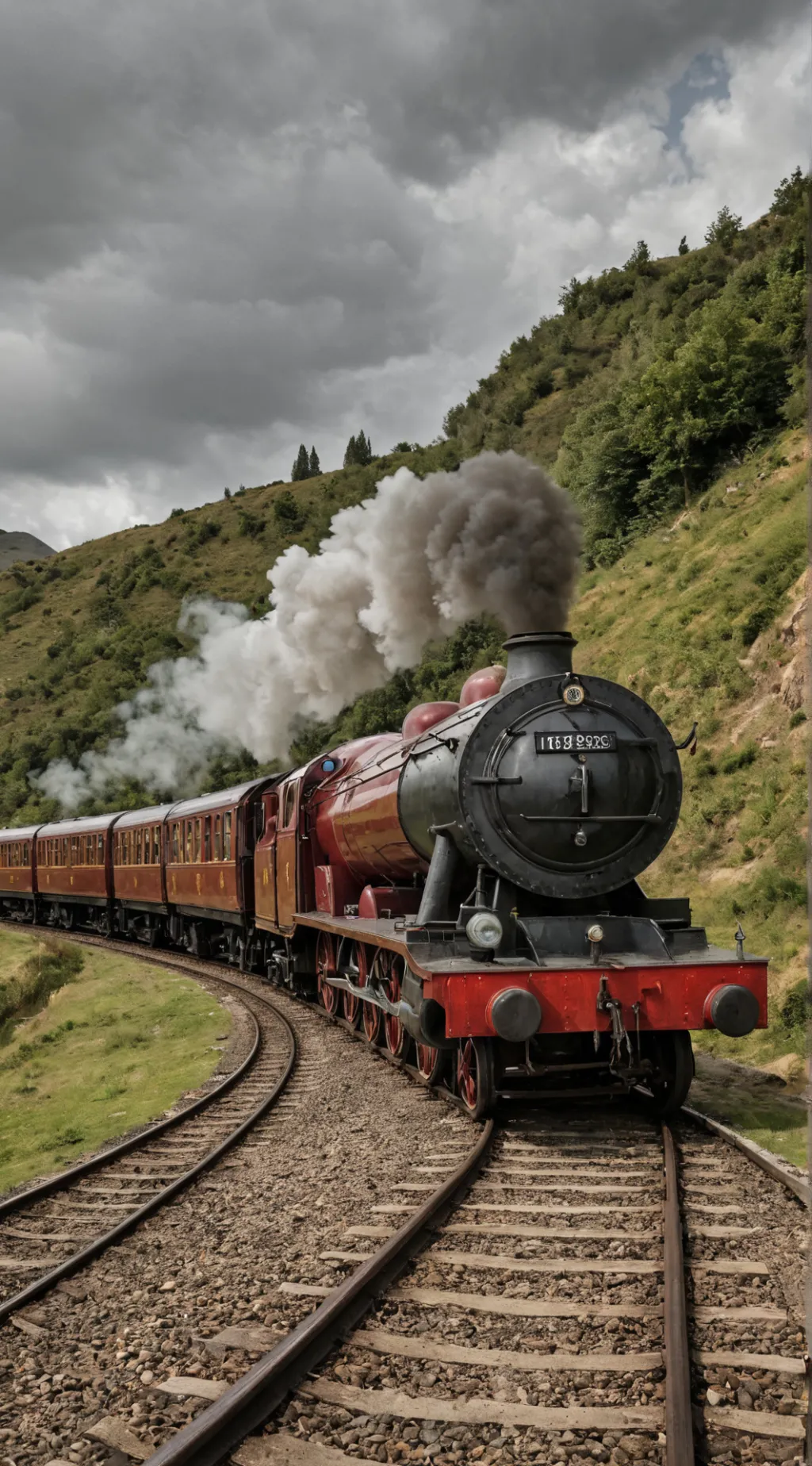 ai character: hogwarts express  background