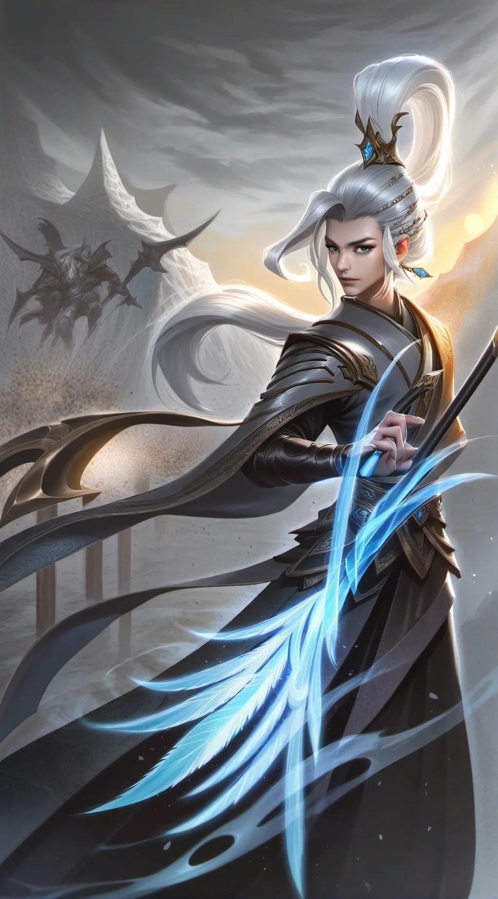 ai character: WOC review part 5 background