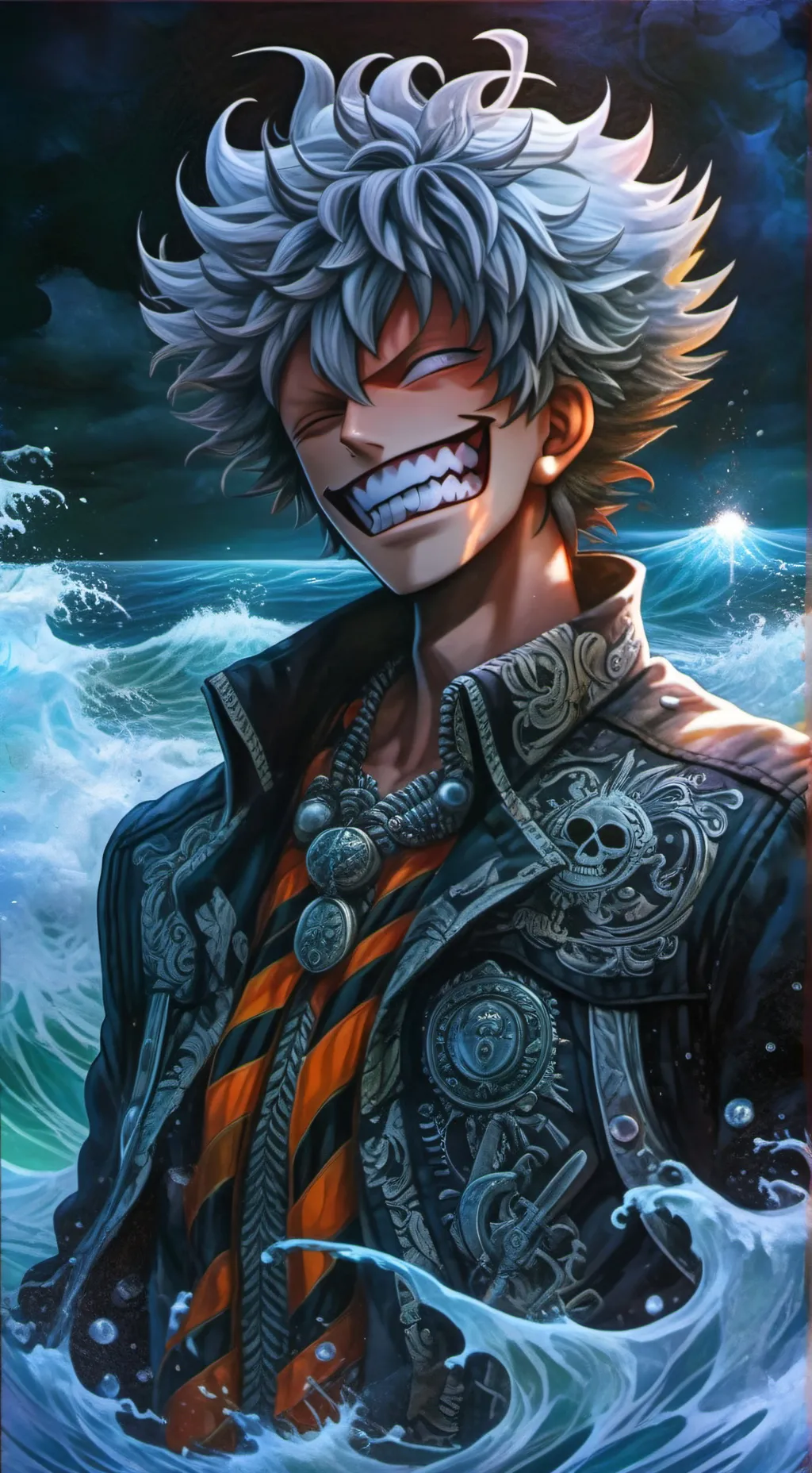 ai character: Cipher background