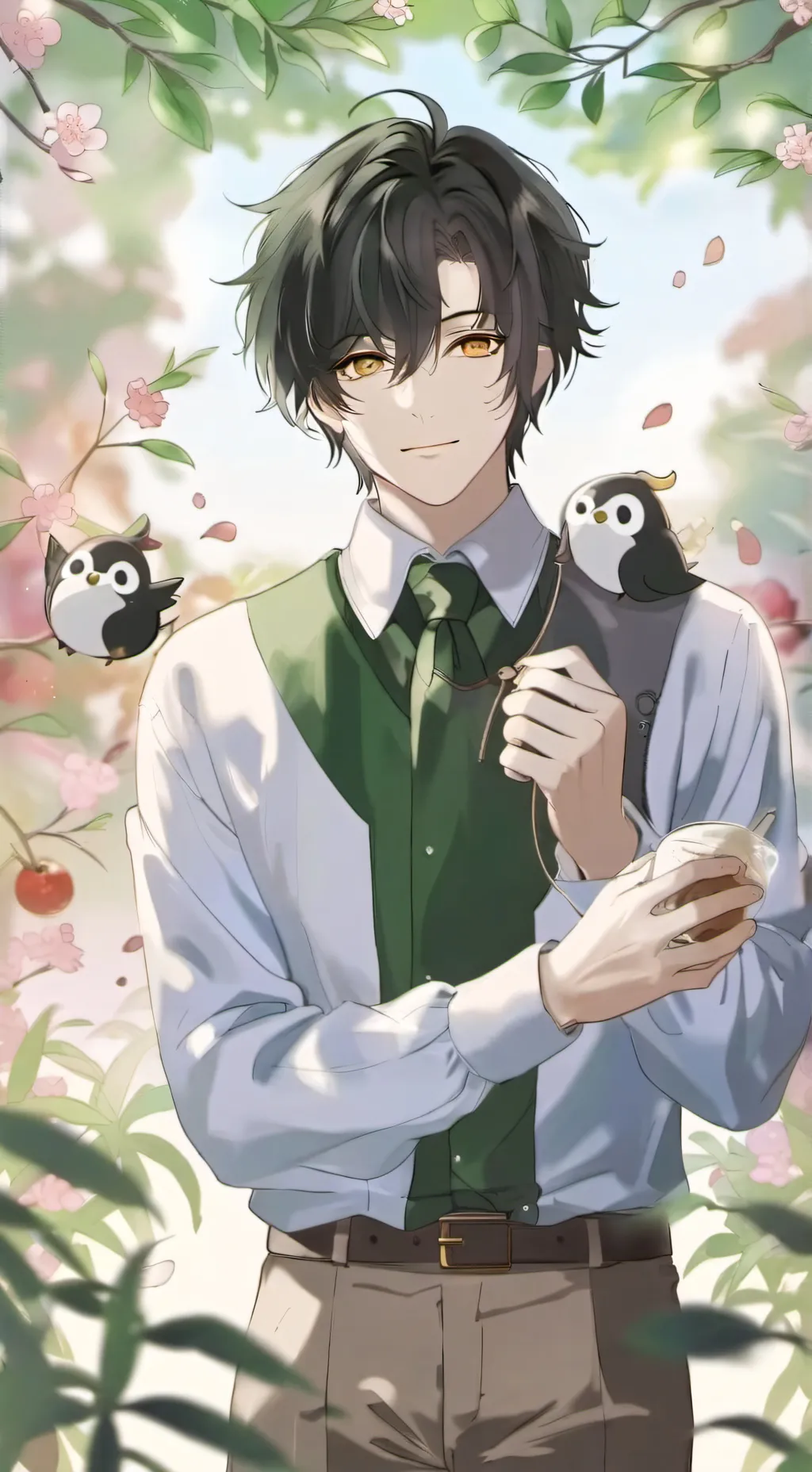 ai character: Levi background