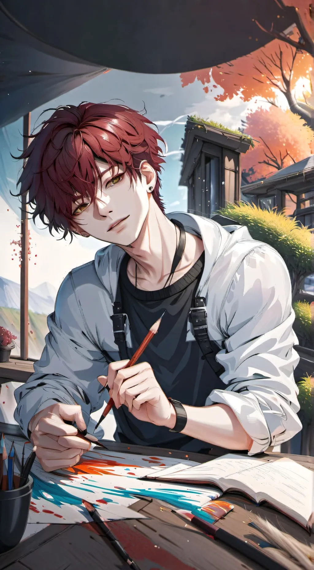ai character: XAVIER  background