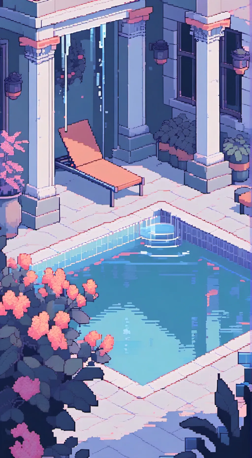 ai character: hxh pool background