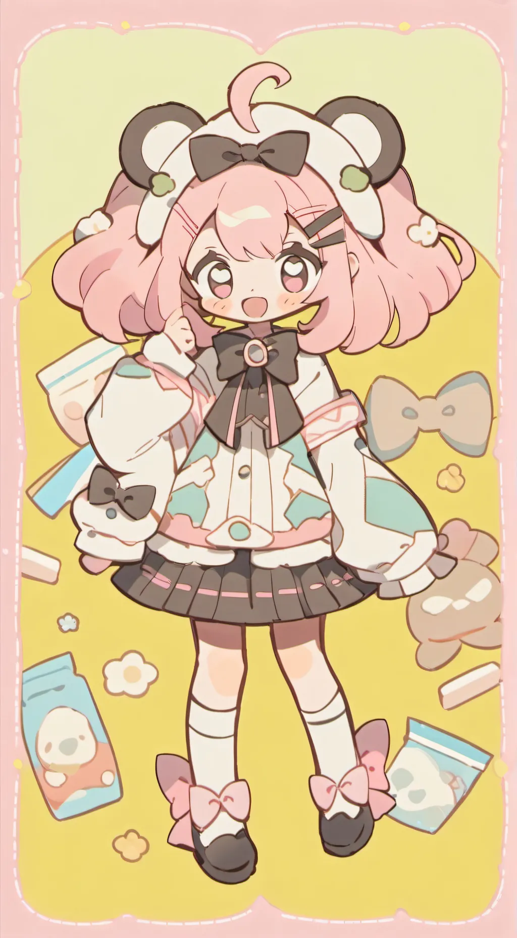 ai character: Mollie!  background