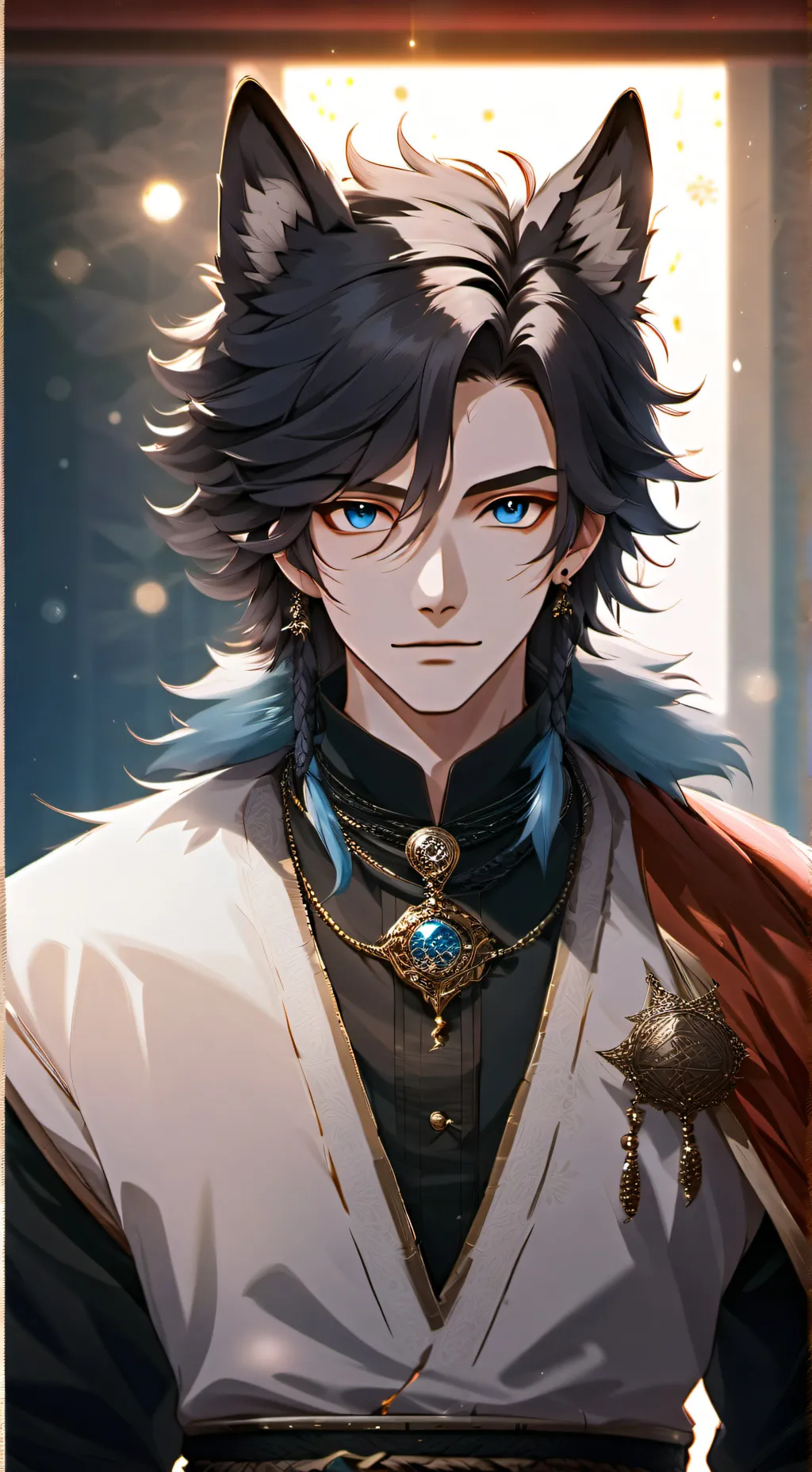 ai character: Aaron Fang background