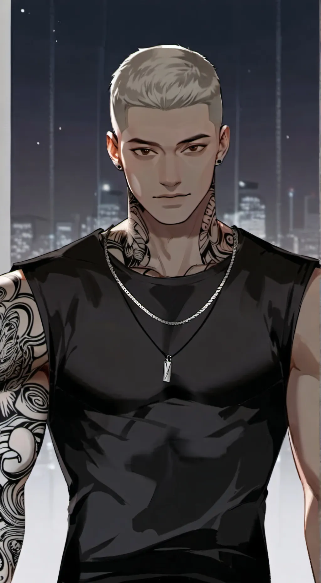 ai character: "Leo" background