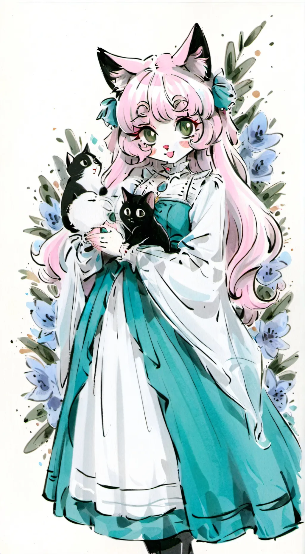 ai character: Azalea {FPE OC} background