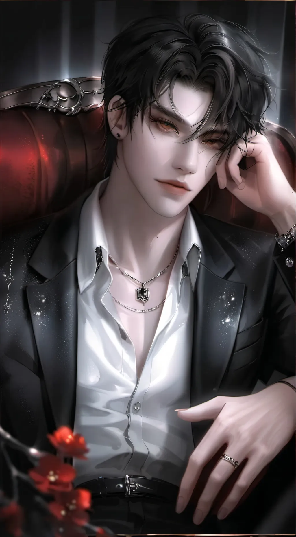 ai character: Akashi  background