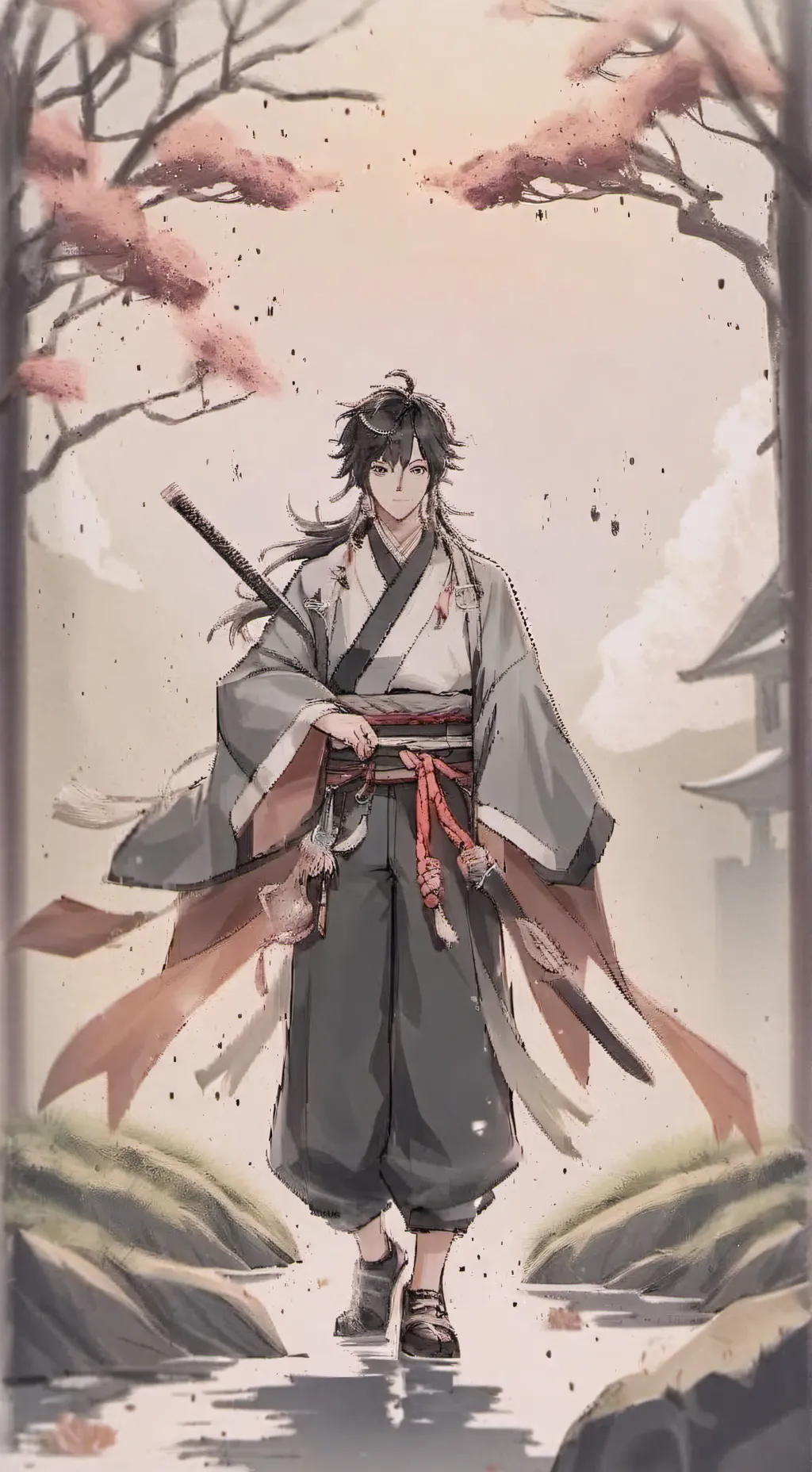 ai character: Kazuosan background