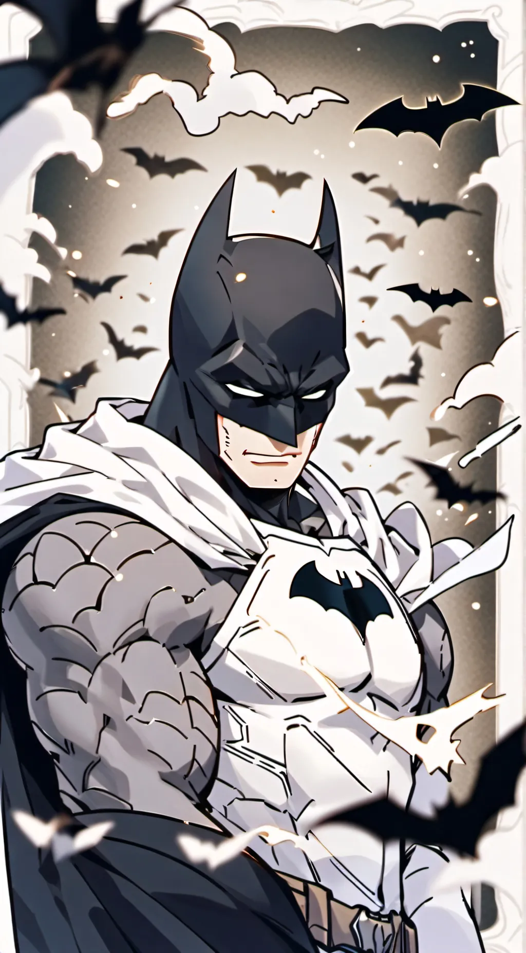 ai character: Batman  background