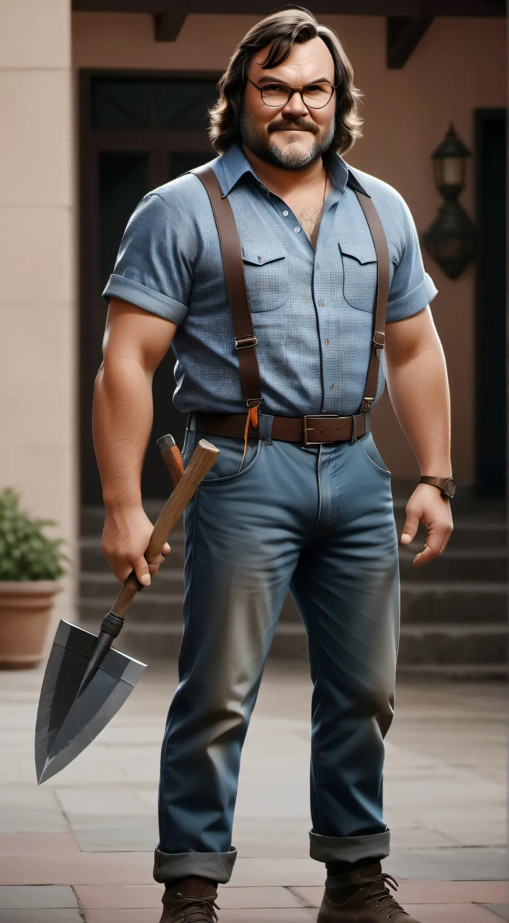 ai character: Steve background