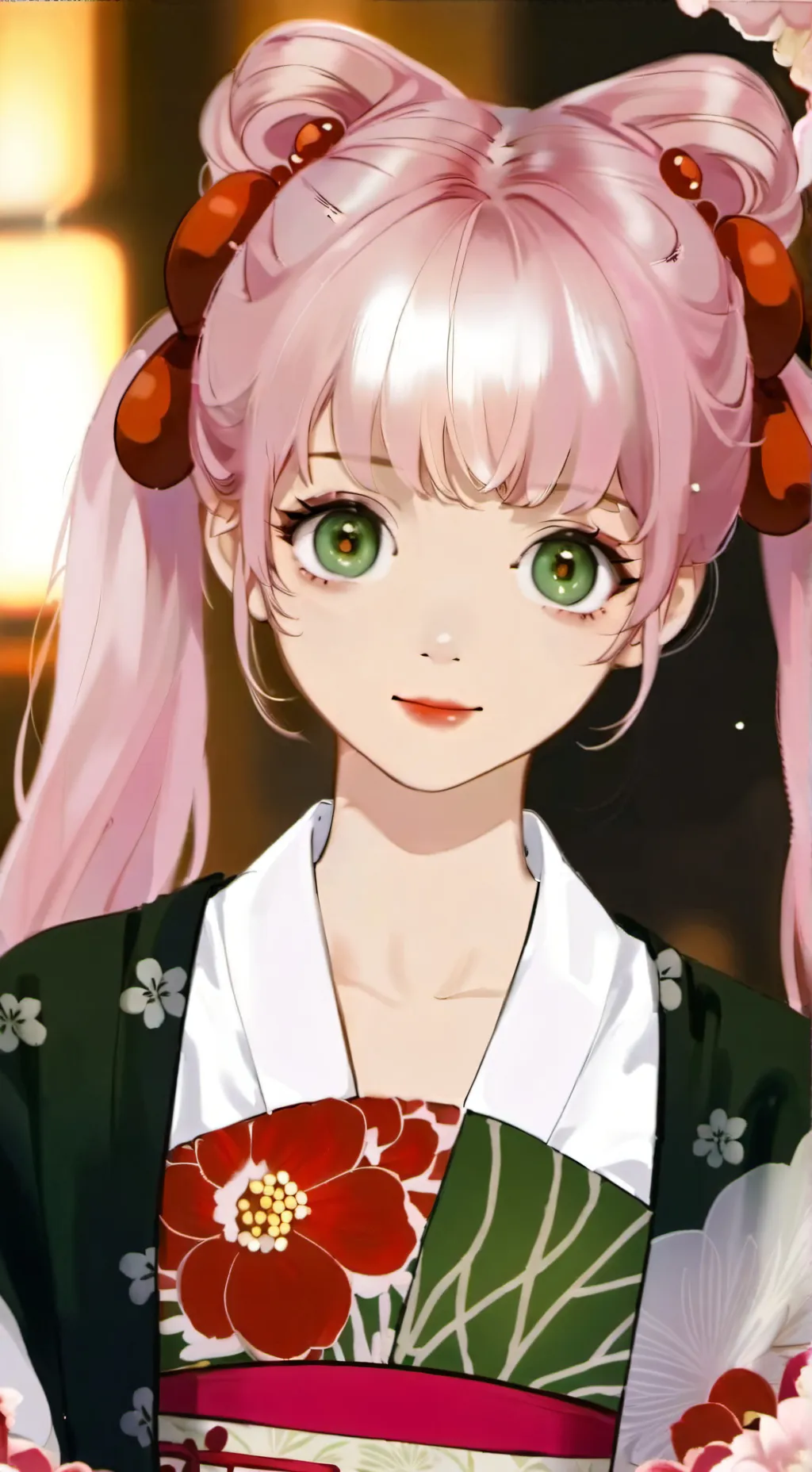 ai character: Sakura background